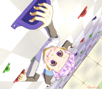 ボルダリング千絵ちゃん